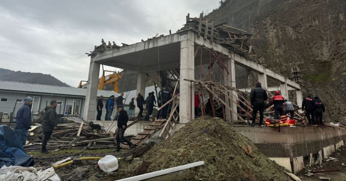 İnşaatta göçük! 1 işçi aranıyor