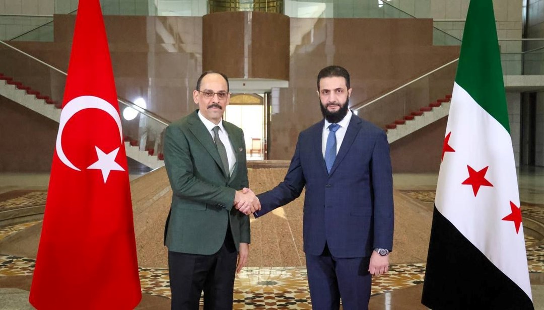 SON DAKİKA HABERİ: MİT Başkanı Kalın, Şam’da Ahmed Şara ile görüştü
